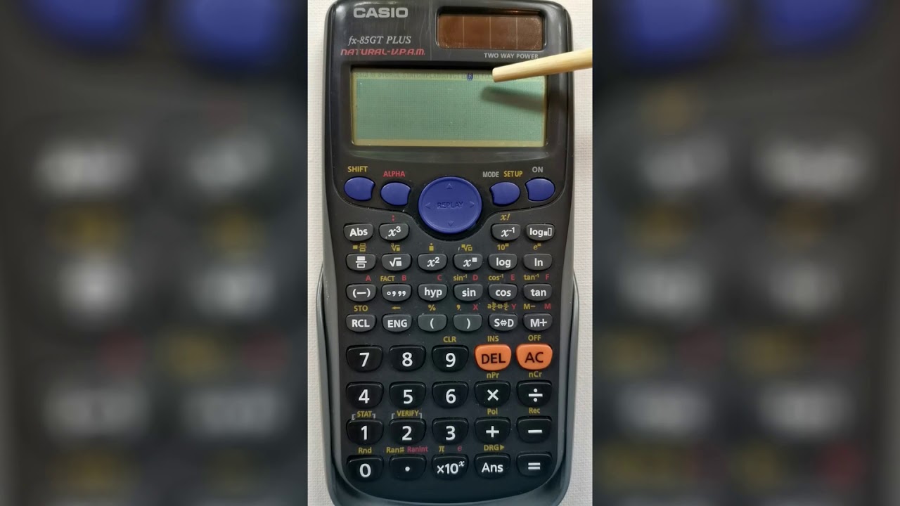 Setting Up your Casio fx-85GT PLUS Calculator for your IGCSE/GCSE Maths Exam