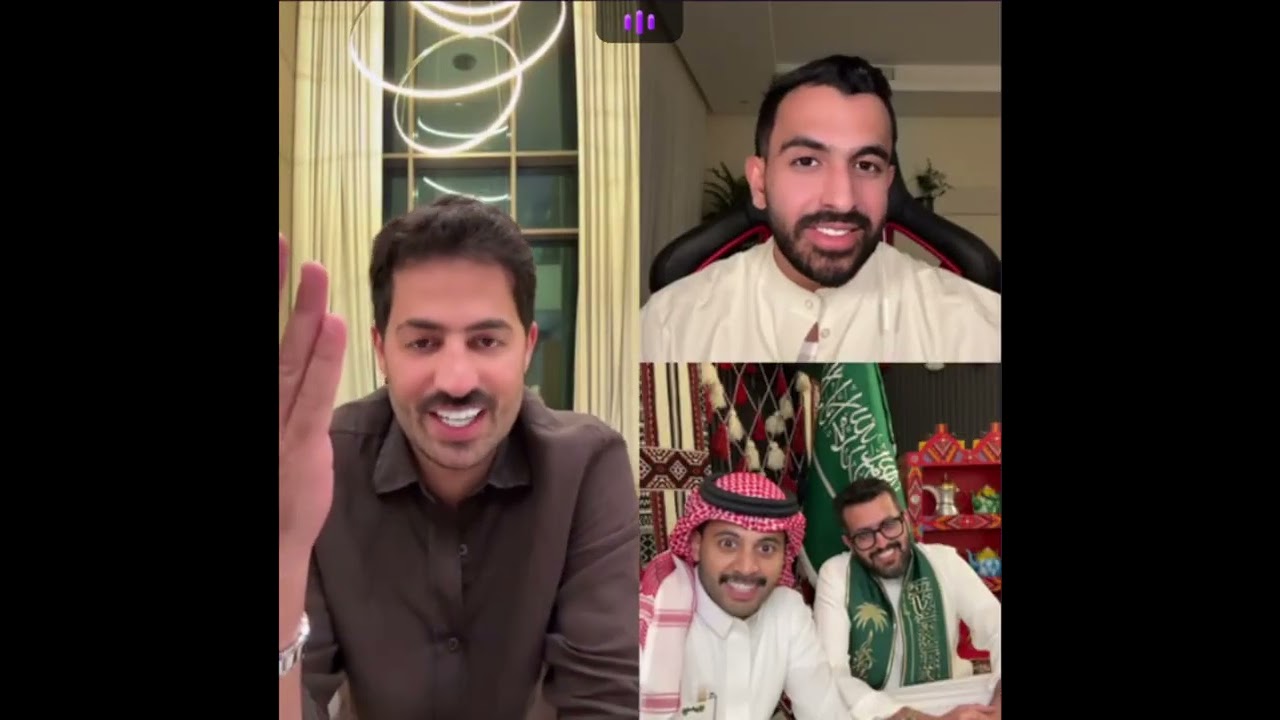 سلطان العنزي كيست العيد الوطني مع عبد اللطيف و سبايكي جولات رباعية