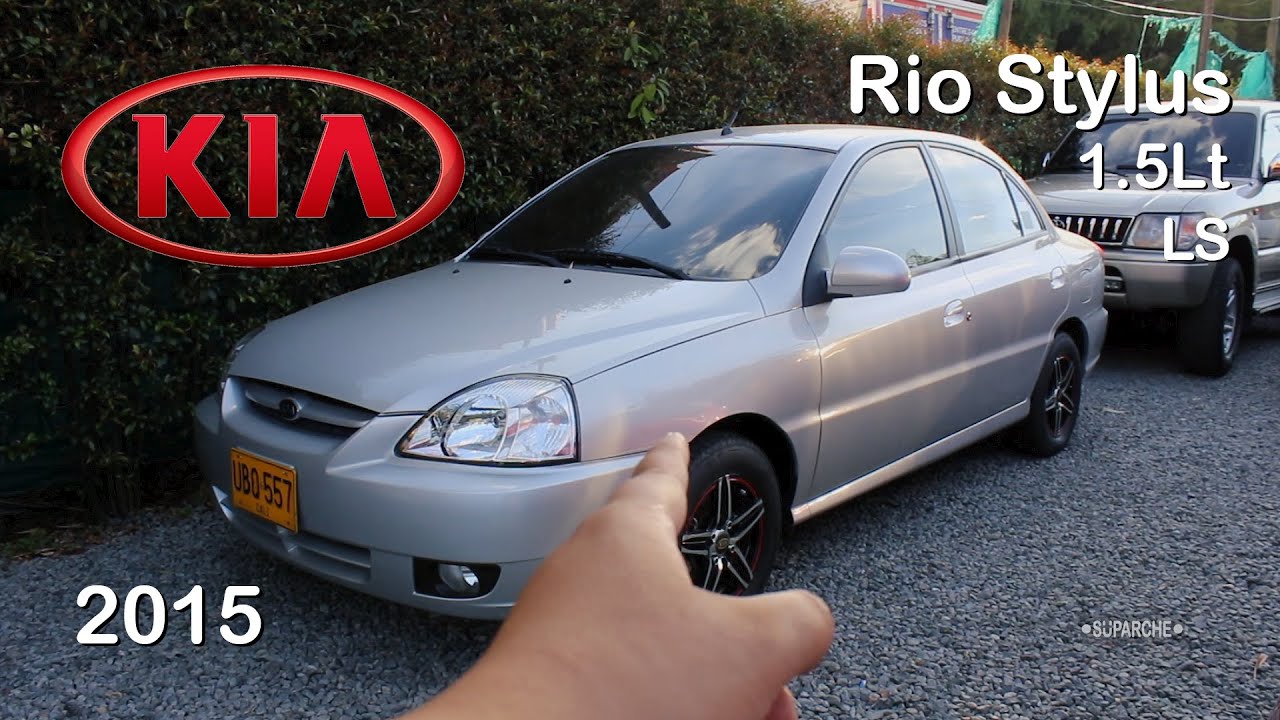 Así es el Kia Rio Stylus 1.5lt 2015 - revisión rápida - review