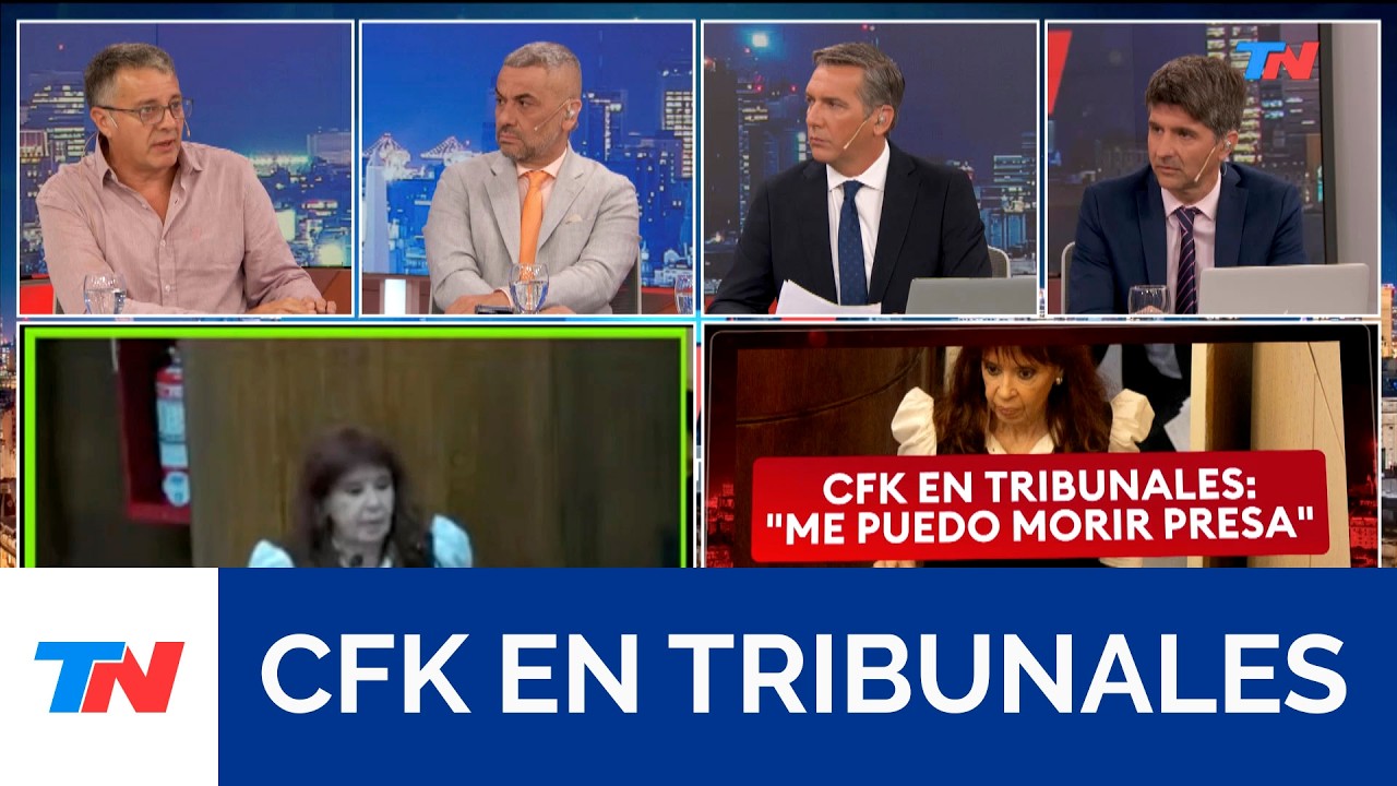 Causa cuadernos: CFK se presentó en tribunales