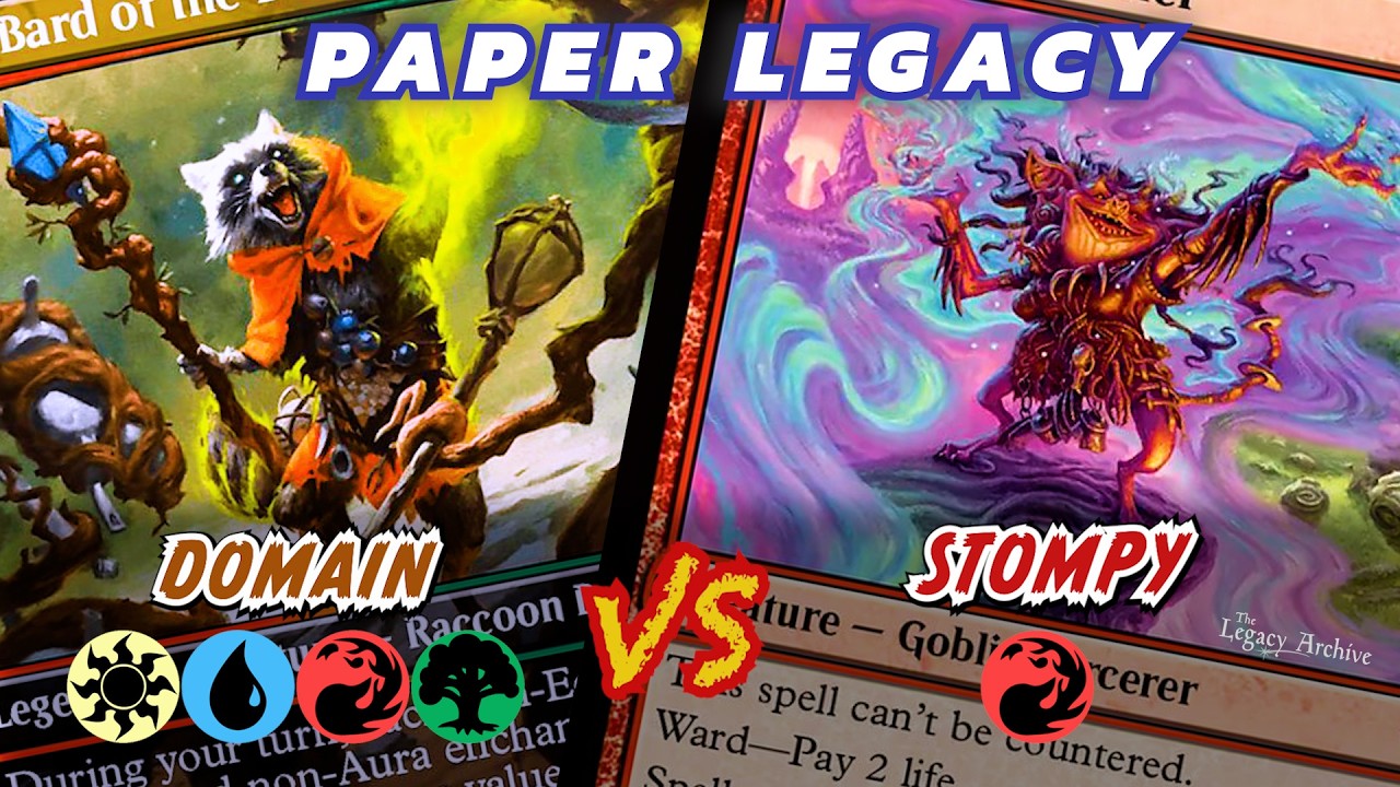 Bello Domain vs Mono Red Stompy [2026 Paper Legacy Gameplay]