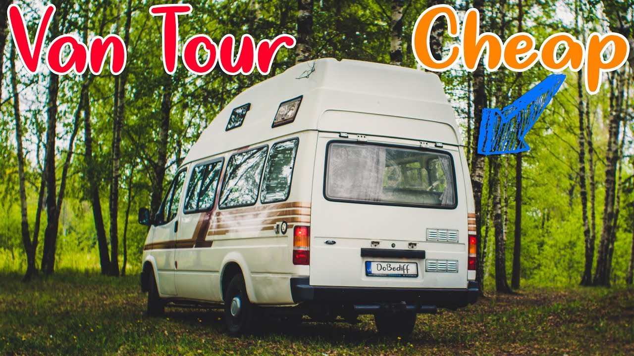 Retro Camper Van Tour Ford Transit