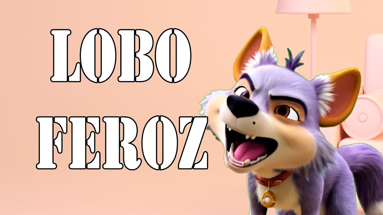 3 CUENTOS INFANTILES DEL LOBO FEROZ: Los tres cerditos, Caperucita Roja y Los Siete Cabritillos