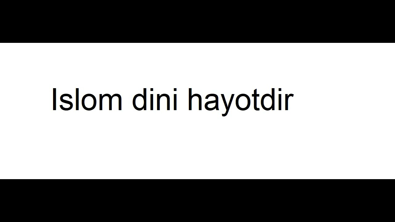 Сеҳр ҳақидаги дарснинг давоми 3