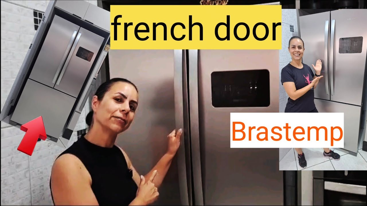 Primeiras impressões da nossa geladeira Brastemp french door 554 L