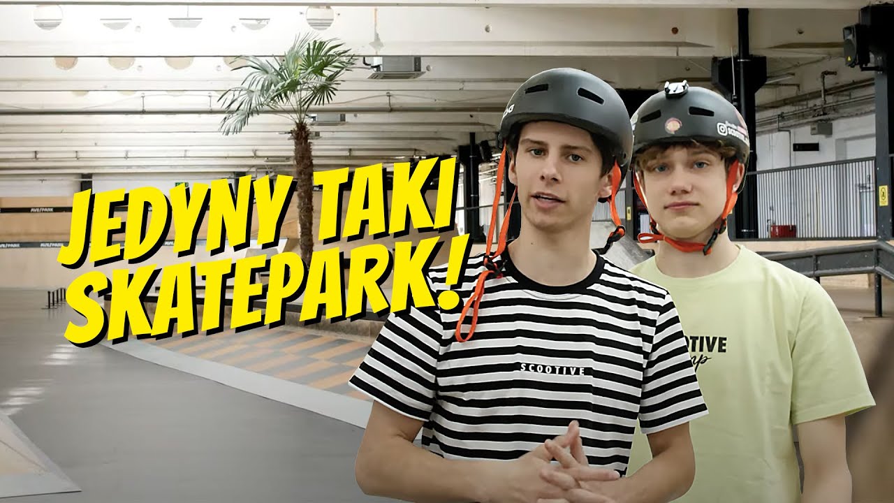 JEDYNY TAKI SKATEPARK W POLSCE! | AVE/PARK W WARSZAWIE