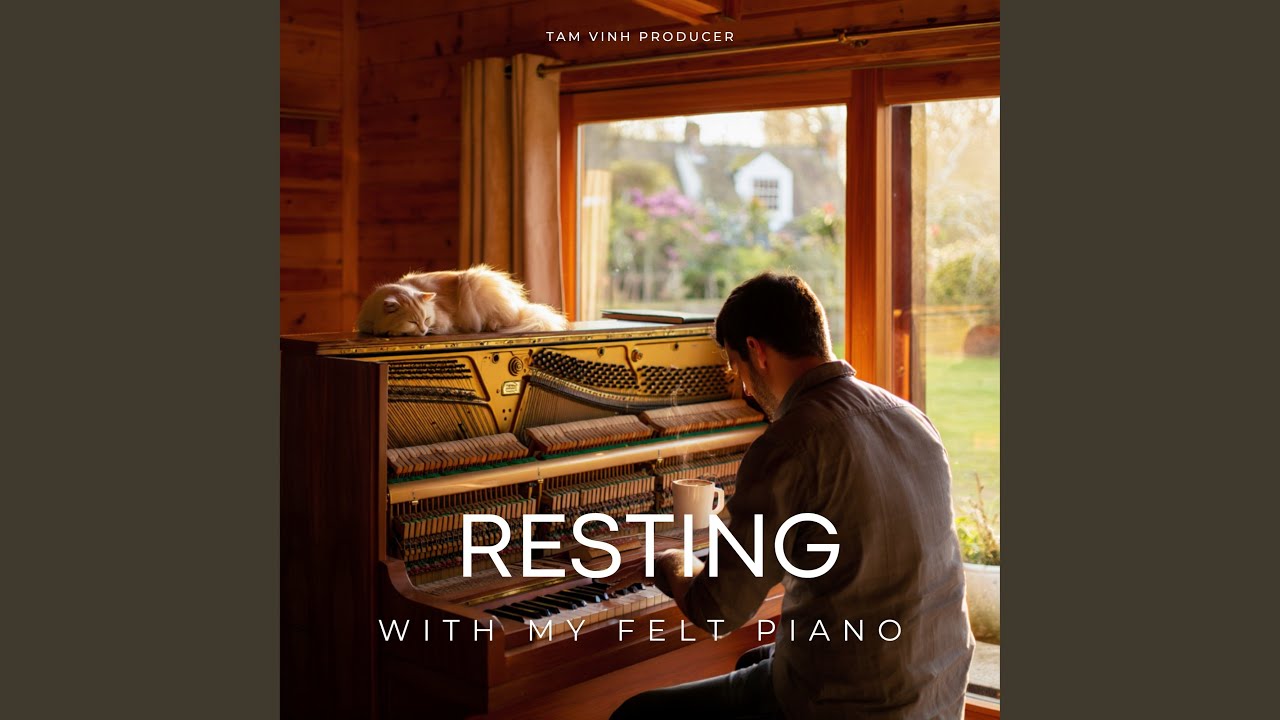 Drifting Away with Felt Piano