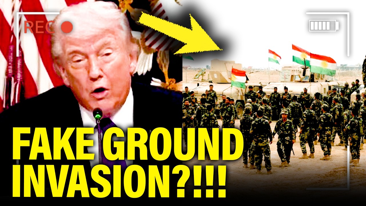 🚨Trump PANICS as FAKE GROUND INVASION EXPOSED!!