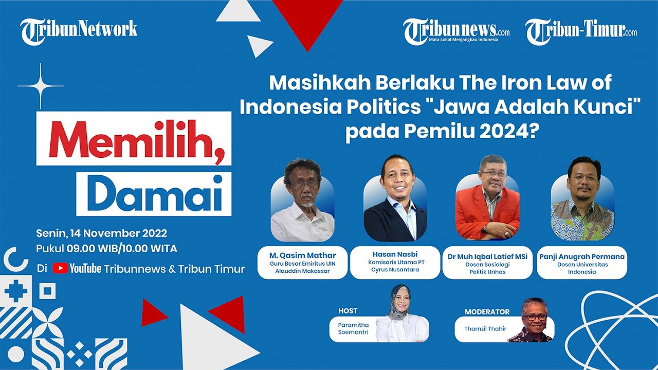 🔴LIVE: Masihkan Berlaku The Iron Law of Indonesia Politics 