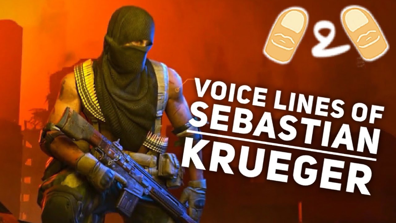Call of Duty CODM COD Mobile Voice Lines of Sebastian Krueger Battle Royale Multiplayer Gameplay