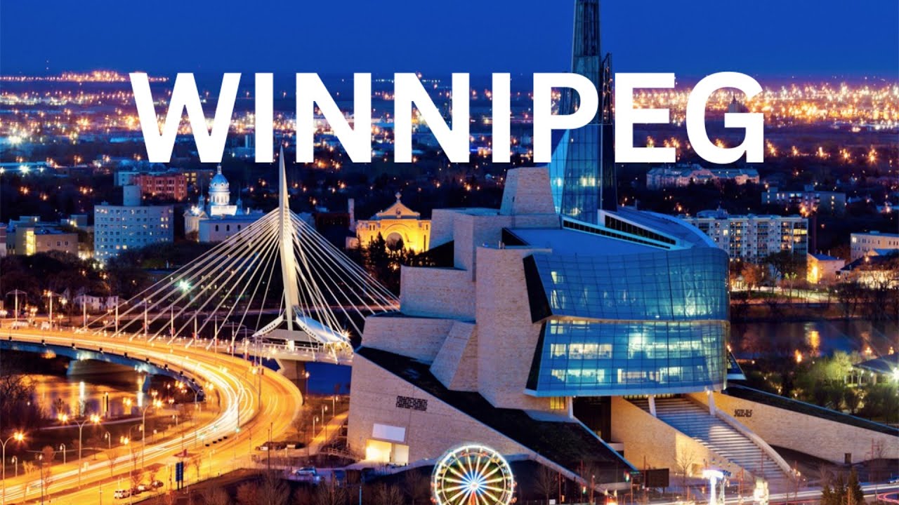 Winnipeg City 4K, Manitoba, Canada| Downtown, The Forks & Beautiful Streets 🇨🇦 #manitoba