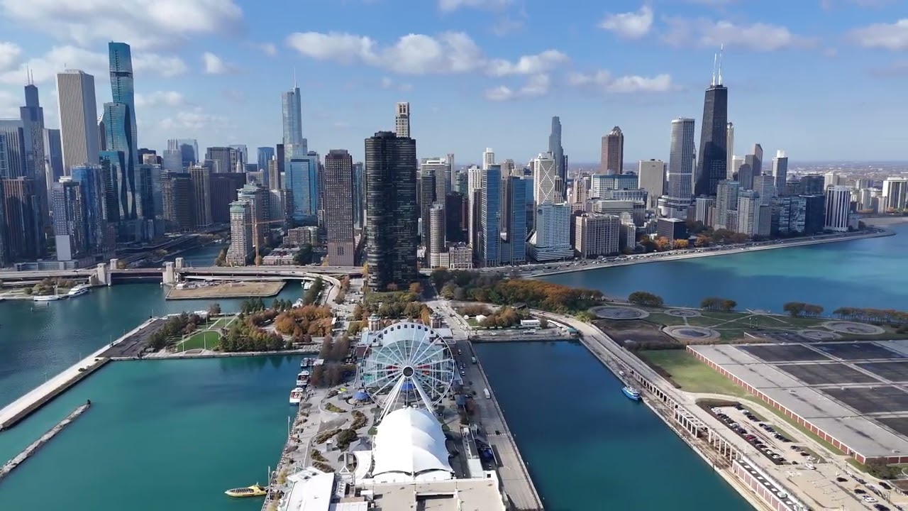 Beautiful Downtown Chicago Skyline