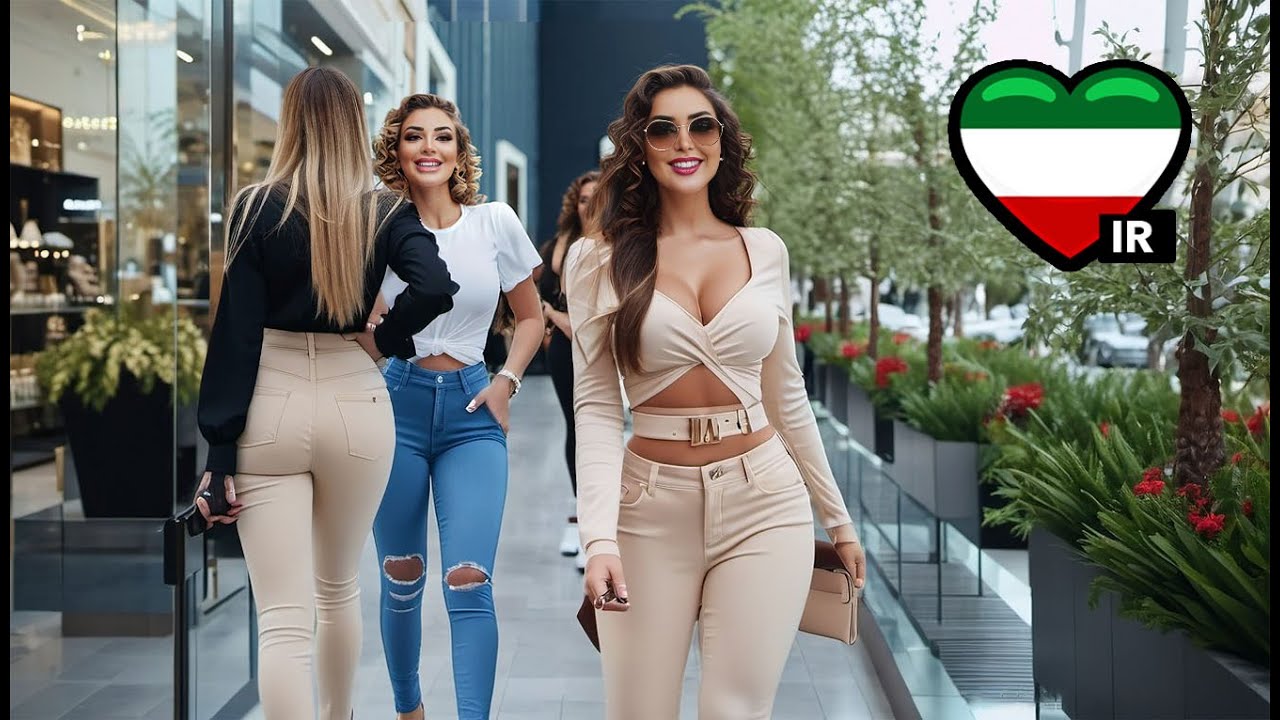 Богатый район в ИРАНЕ 🇮🇷ТЕГЕРАН, улица Ферештех