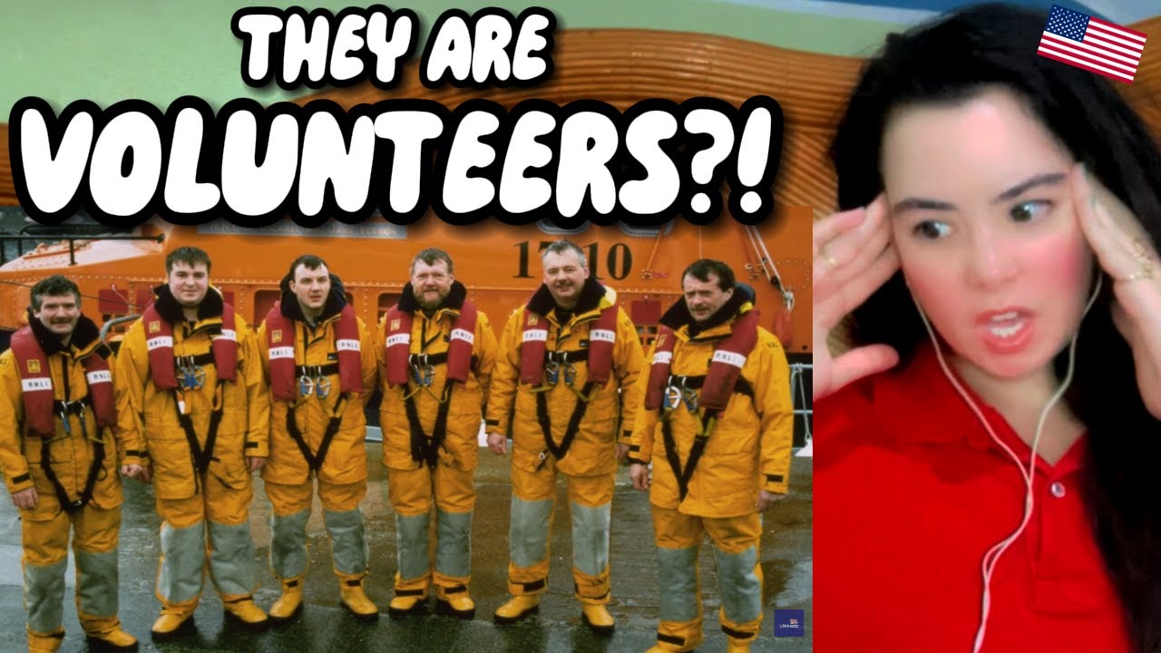American Girl reacts to How the RNLI saves lives in the treacherous North Sea