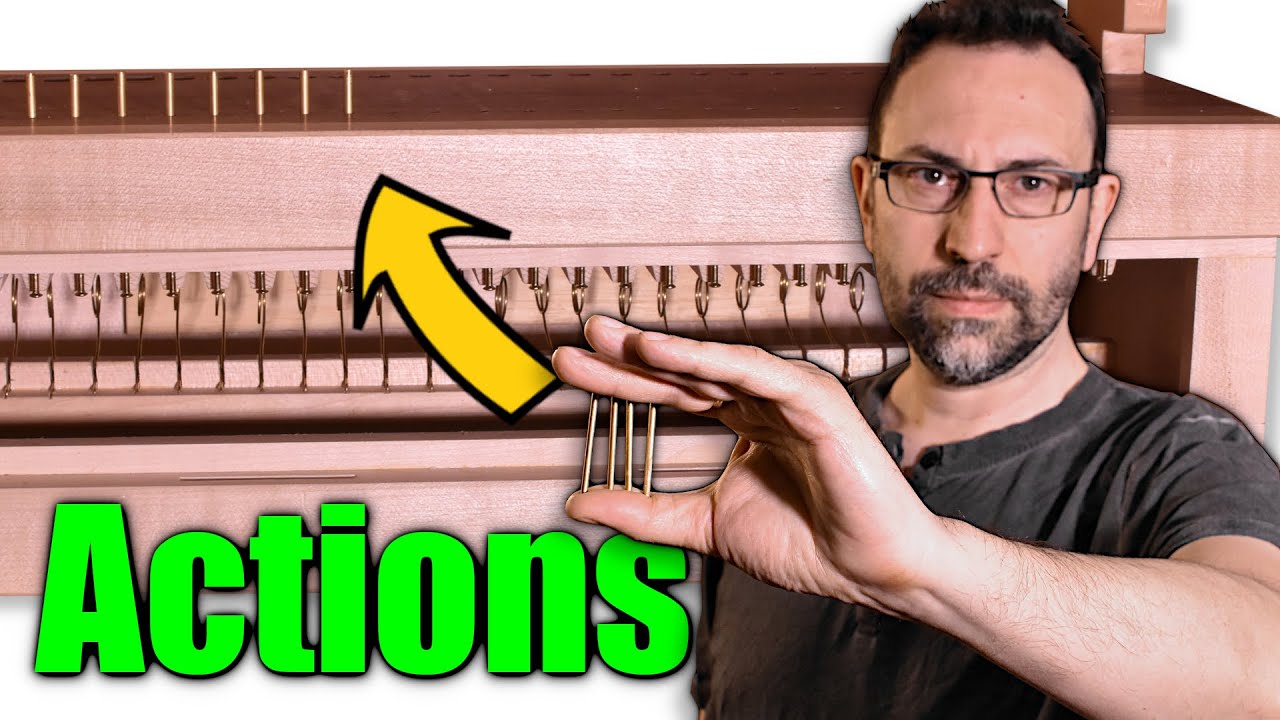 How to build a portative Organ | #22 Actions and Springs | SUB ITA | Homemade Pipe Organ
