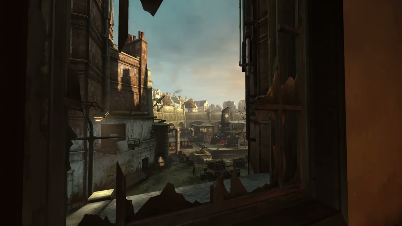 Dishonored Ambience | Undine, The Witch Scout Naria, Wind, Seagulls, and Riverfront from the Window