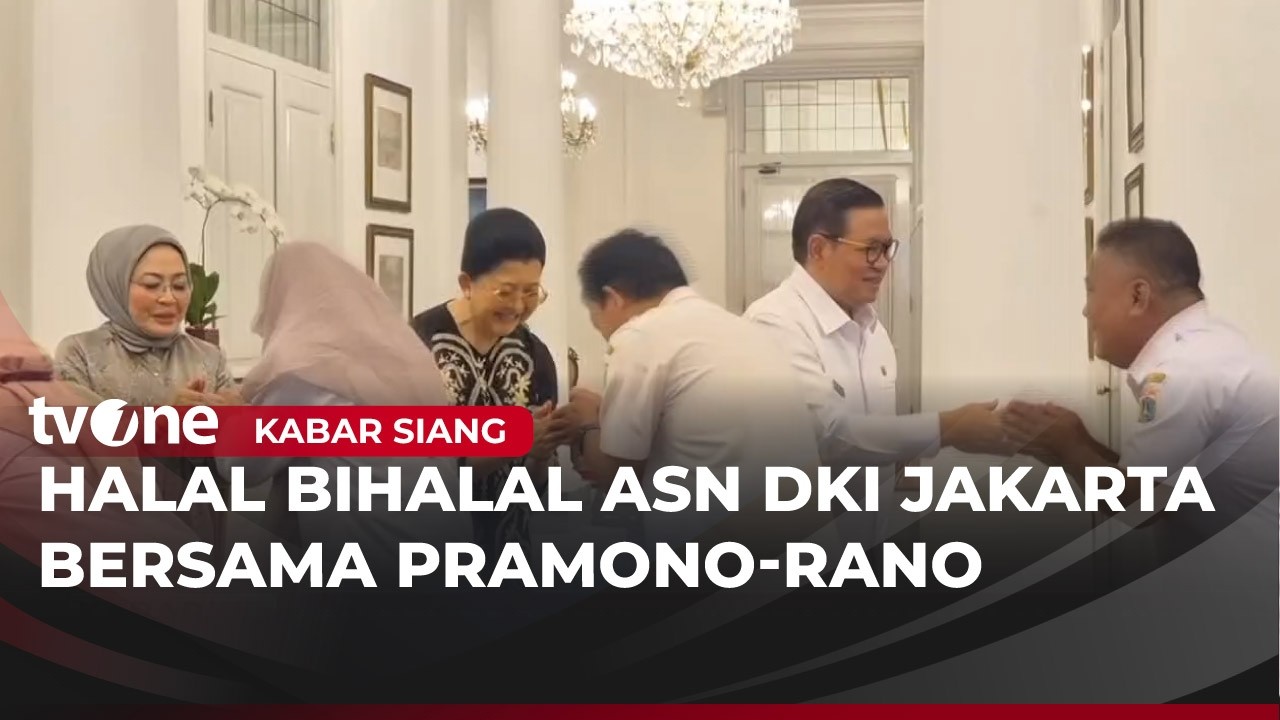 Pramono-Rano Halal Bihalal Bareng ASN Pemprov DKI Jakarta | Kabar Siang