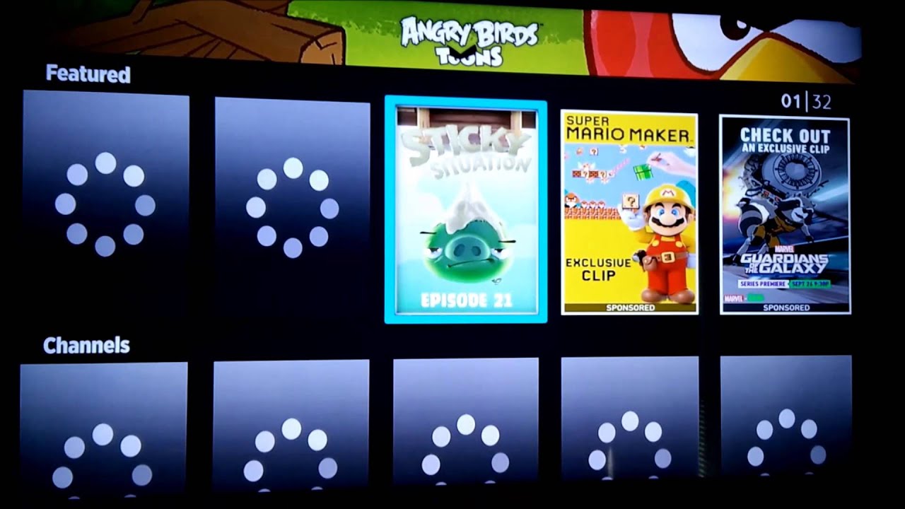 Review of Roku Apps MLB Network & Angry Birds Toons
