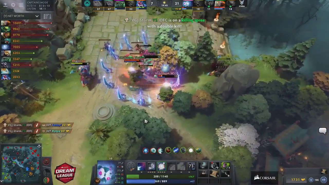 Amazing last teamfight - 2v5 - VGJS vs Immortals