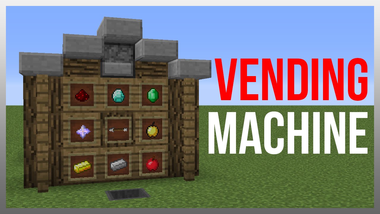 Minecraft 1.12: Redstone Tutorial — Торговый автомат V2 (60 кадров в секунду)
