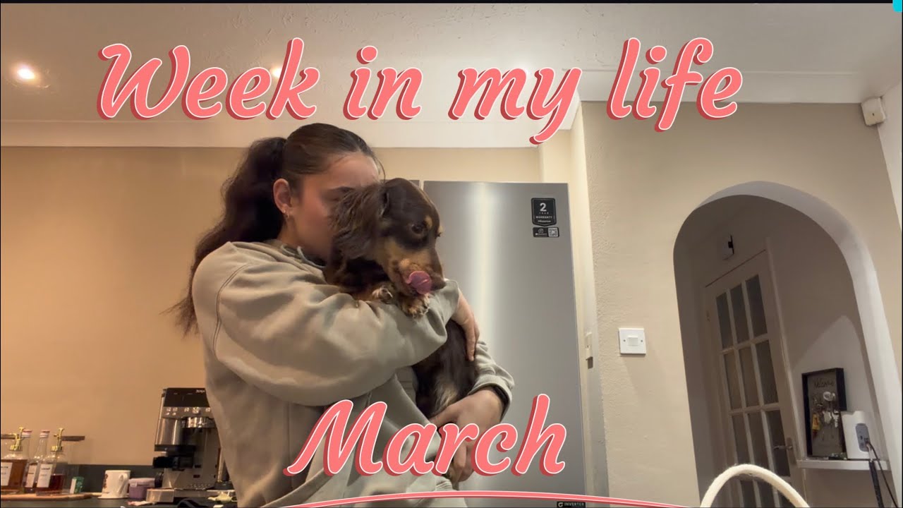March week in the life  of a book girlie #booktube #bookgirlie 