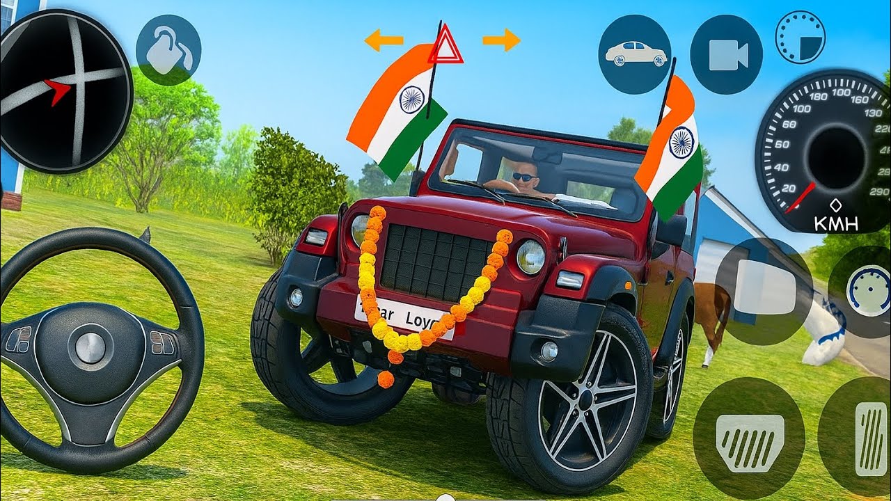 Modified Mahindra Thar Car Games: Indian Cars (Gadi Wala Game) - Car Game Android Gameplay 2025