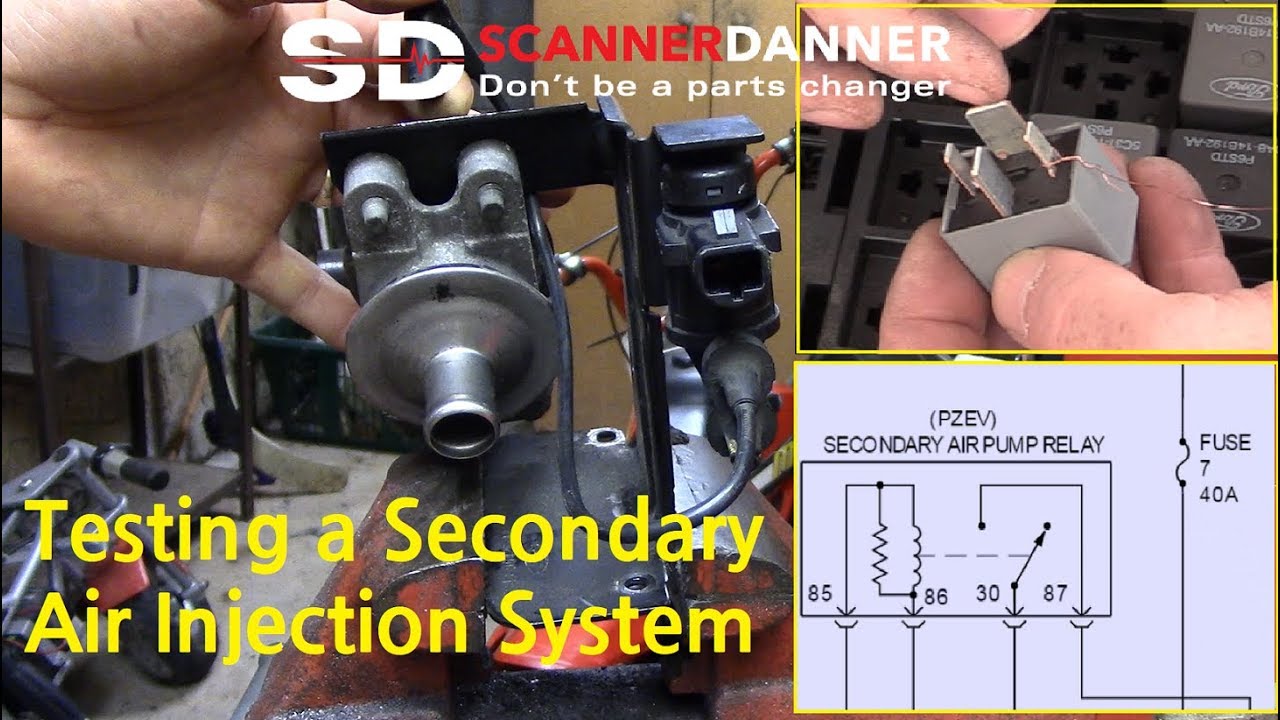 2009 Ford Fusion Secondary Air Injection System Fault P0410, P0491
