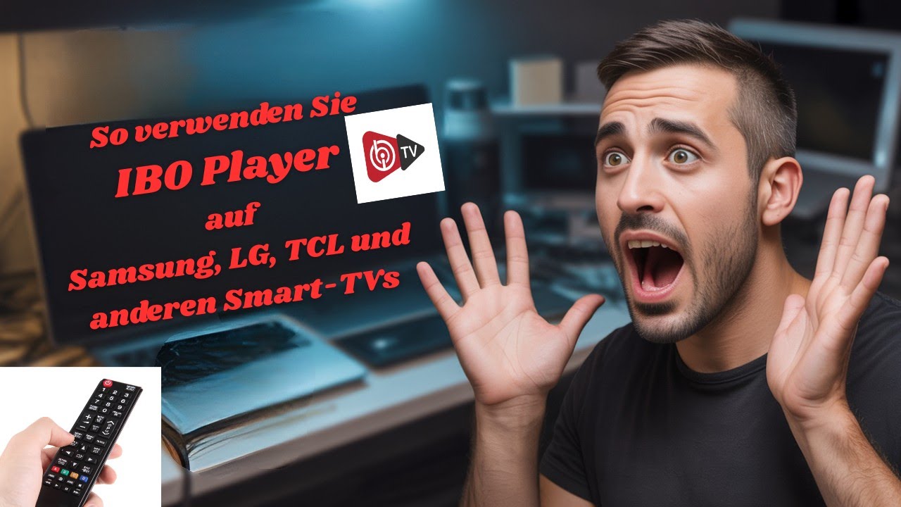 So verwenden Sie den IBO Player auf Samsung, LG, TCL und anderen Smart-TVs