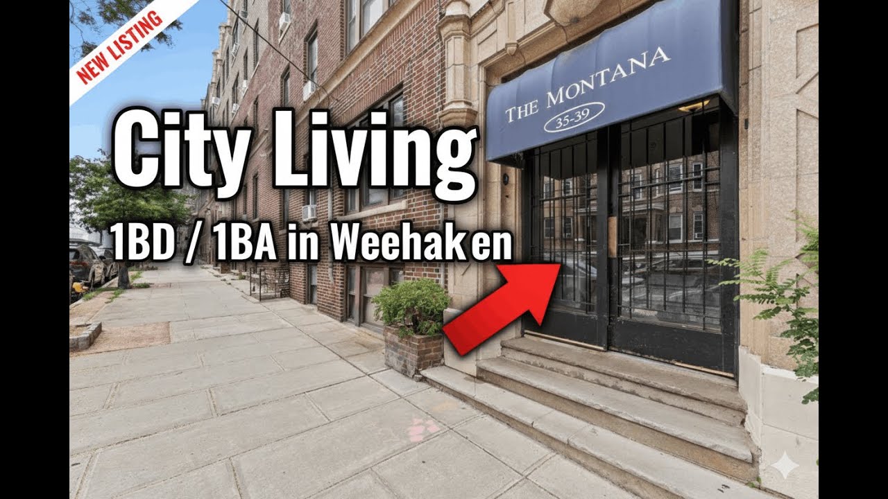 Weehawken Apartment Tour | 35-39 51st St Unit A4 | Minutes from NYC
