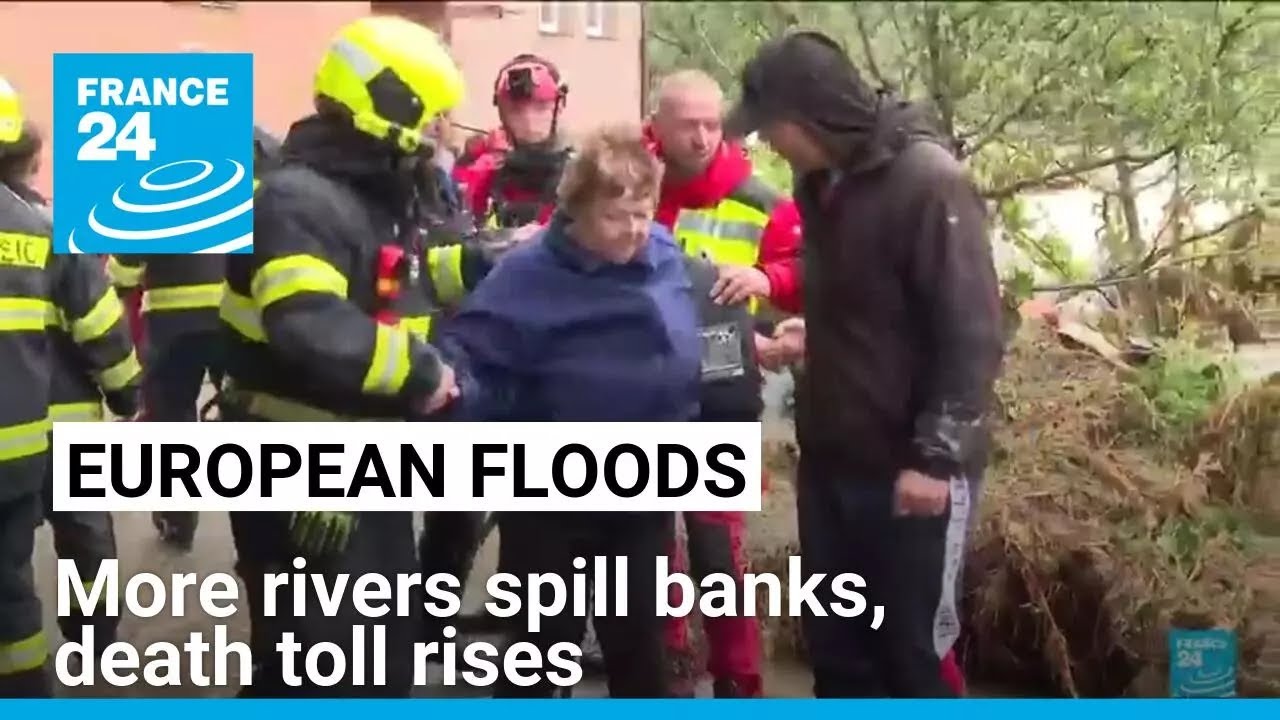More rivers spill banks in central European floods, death toll rises &bull; FRANCE 24 English