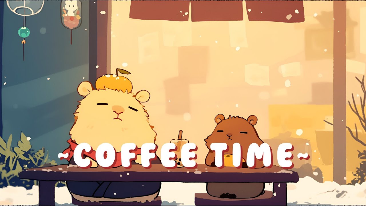 [Extended Mix] Capybara Study Beats | Peaceful Lofi Hip Hop Beats 🦫 🎵 ✨
