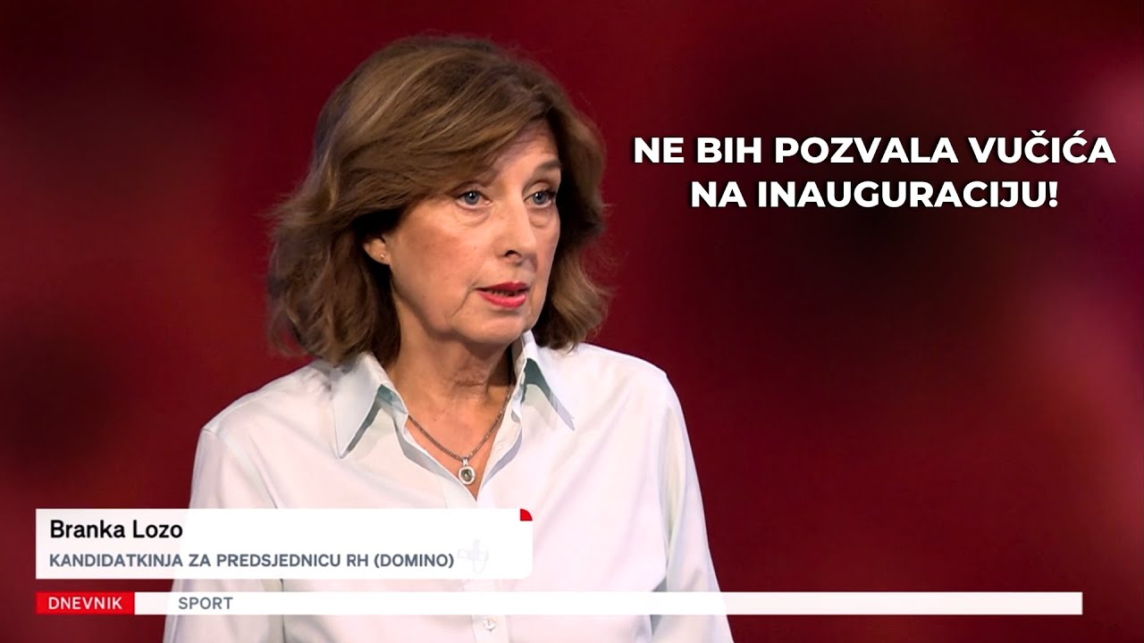 Branka Lozo: Ne bih pozvala Vučića na inauguraciju