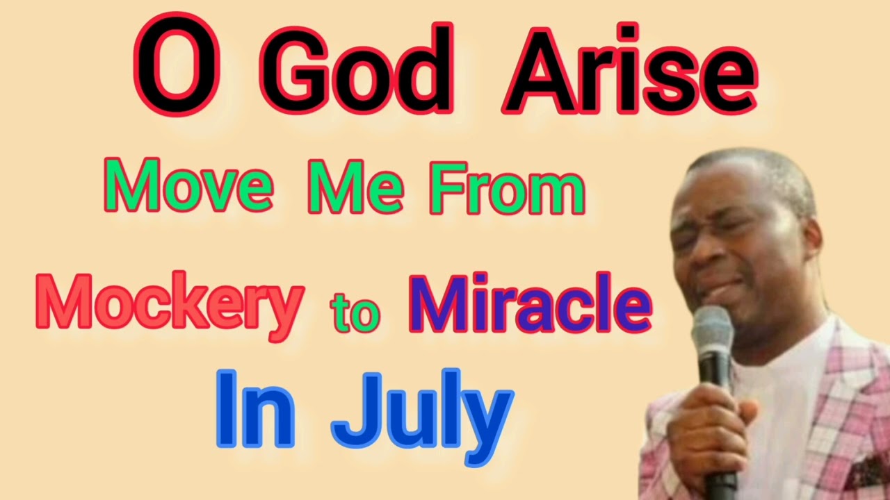 Power of God Catapult Me Above My  Mockers In July - Dr Dk Olukoya