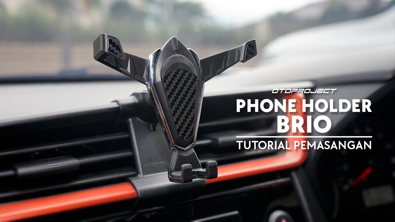 #otoproject_tutorial : INSTALL PHONE HOLDER HONDA ALL NEW BRIO