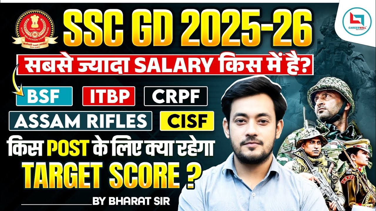 SSC GD New Vacancy 2025-26 🔥 Post Preference Salary Wise | Cut off,SafeScore#ssc #sscgd #sscgd2026