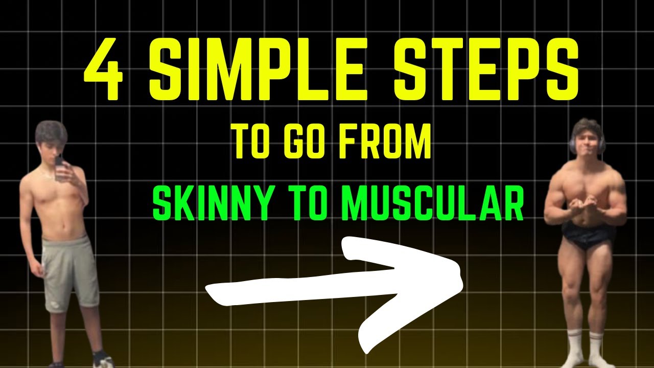 The most simple skinny to muscular guide you'll watch...