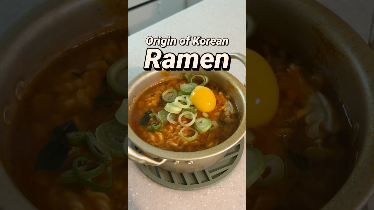 Finding out Korean ramen is actually from&hellip; JAPAN! #ramen
