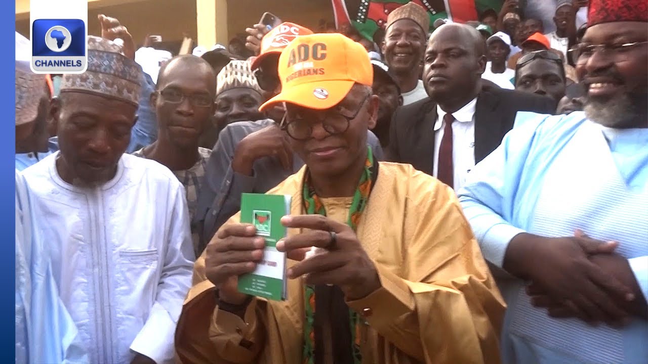 El-Rufai Obtains ADC Membership Card In Kaduna