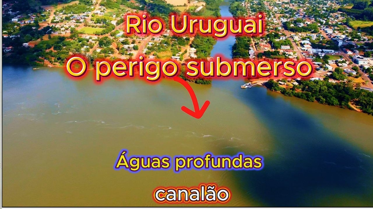 O lugar mais perigoso do Rio Uruguai temido por todos.