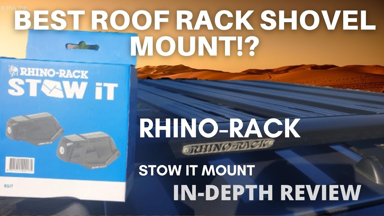 Rhino Rack - Stow It Review - Shovel and Fishing Rod Holder - How To, Install and Review!