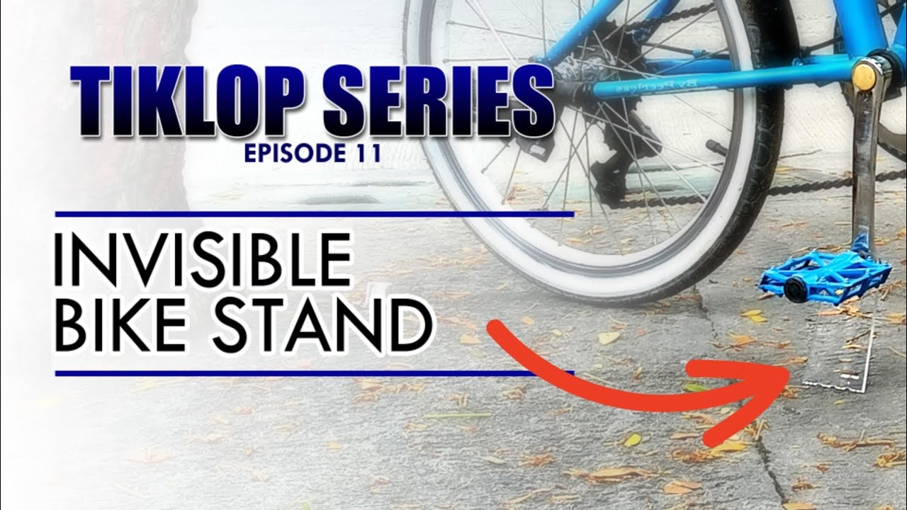 INVISIBLE BIKE STAND FOR FOLDING BIKE  |  Tiklop Series EP11