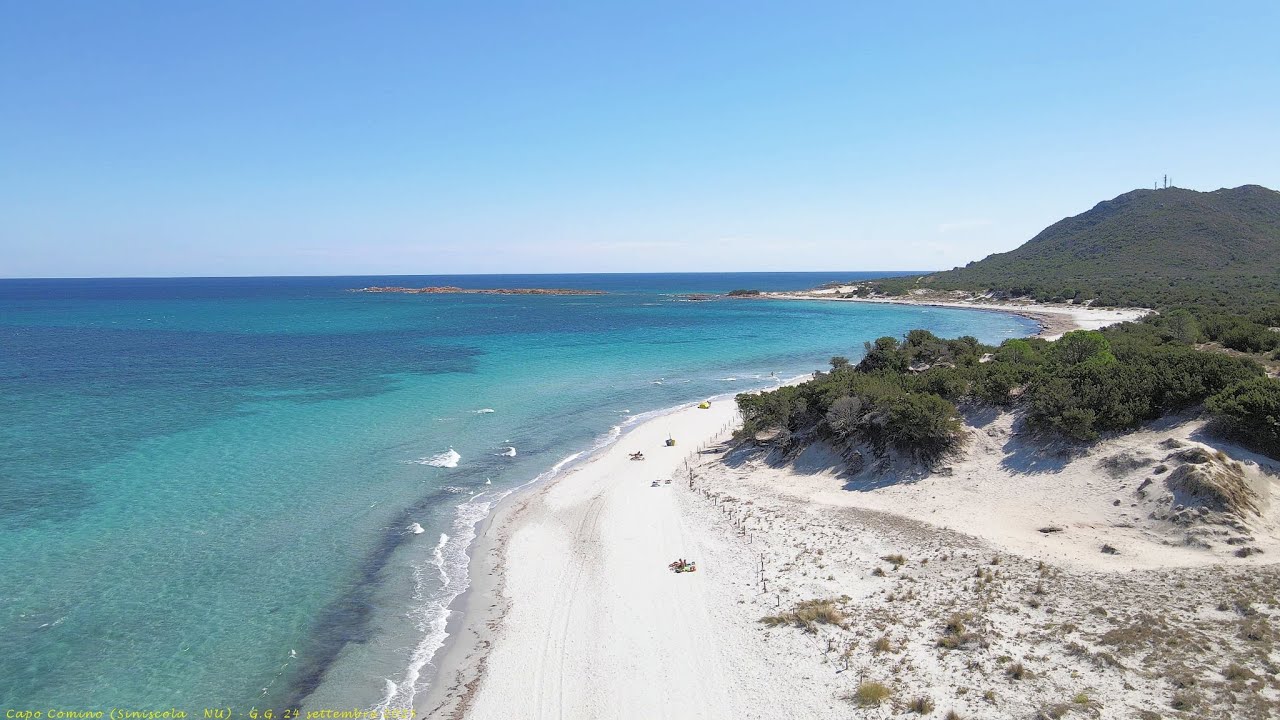 La spiaggia di Capo Comino (Siniscola - NU)
