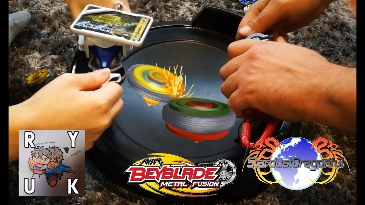 Combats BEYBLADE METAL avec StardustDragonful !!! Beyblade Battles !