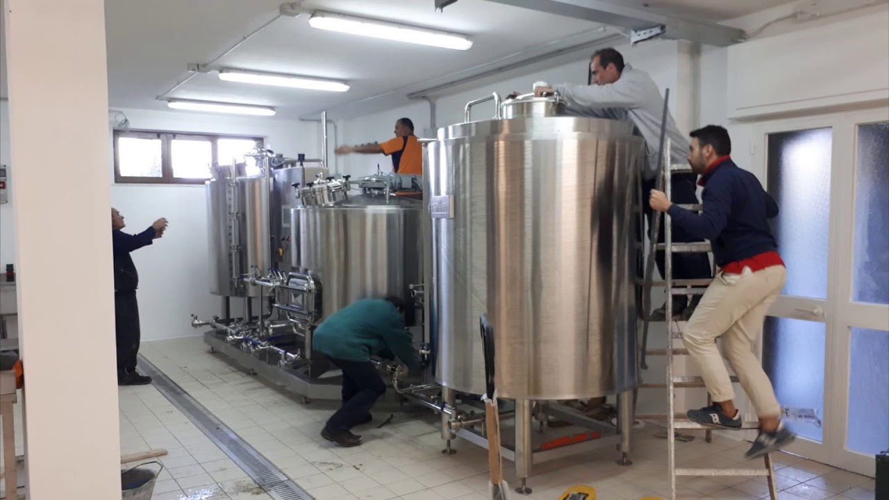 Installazione impianto Enobeer CP12HL