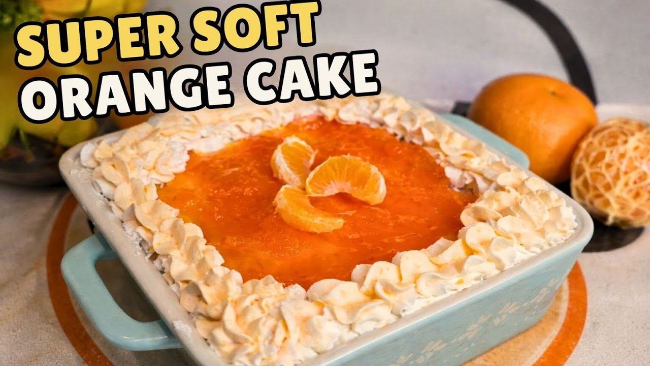 Soft & Moist Orange Cake Recipe  | Easy Bakery-Style Cake at Home | Summayya Hamza