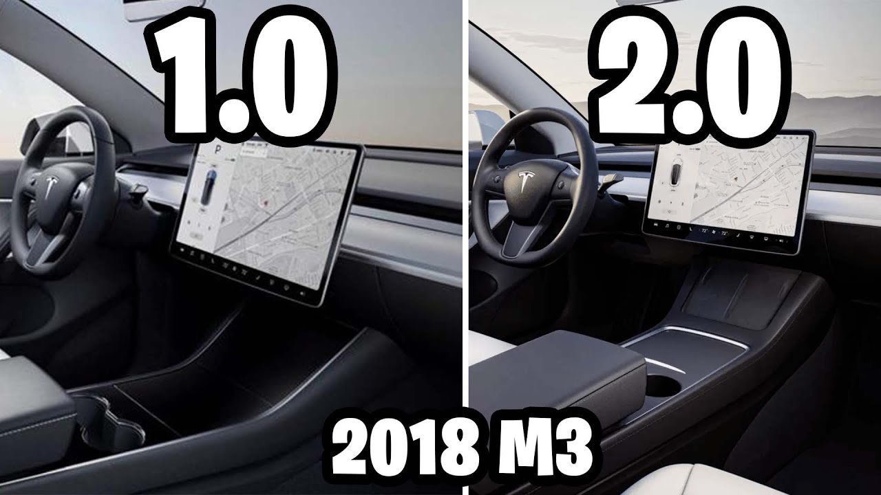 Tesla Center Console Swap Gen 1.0 to 2.0 in a 2018 Model 3