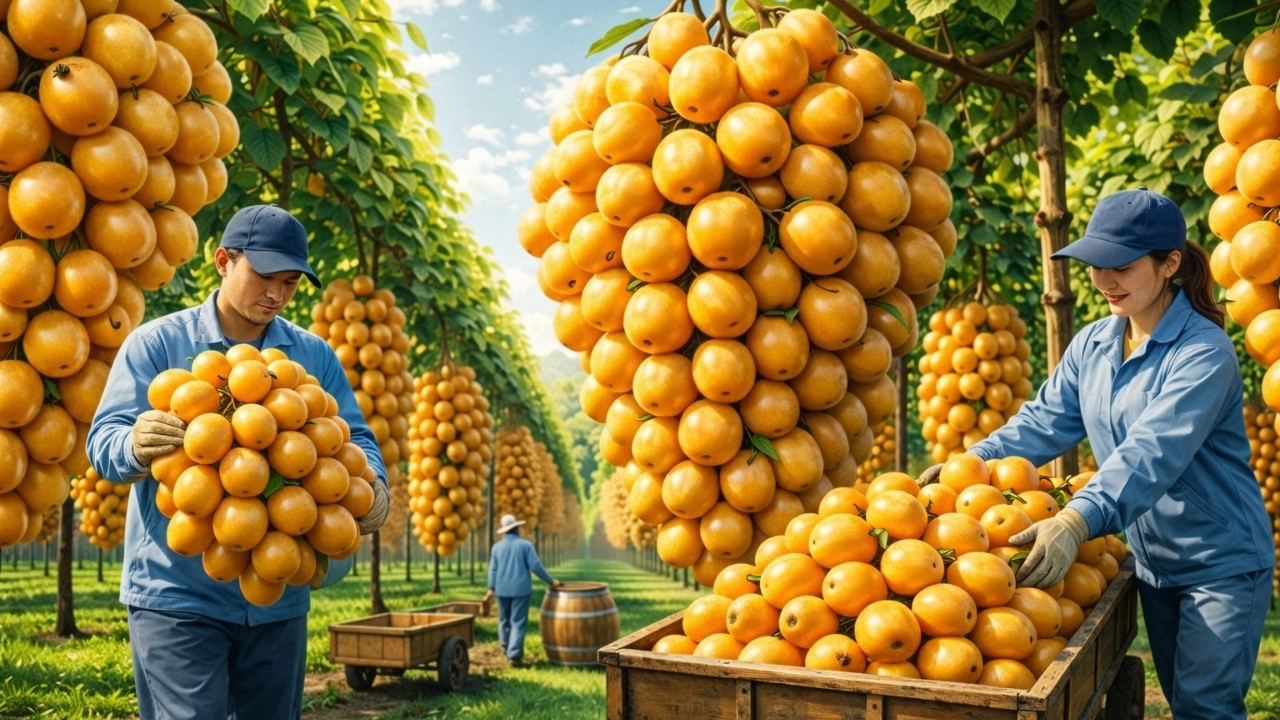 How To: Shock: Growing Giant Loquats – The Bunches Turned Golden Overnight!