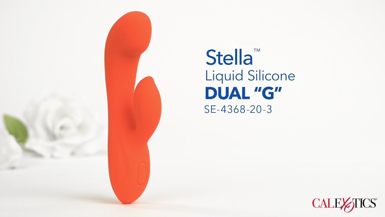 CalExotics Stella&trade; Liquid Silicone Dual &ldquo;G&rdquo;