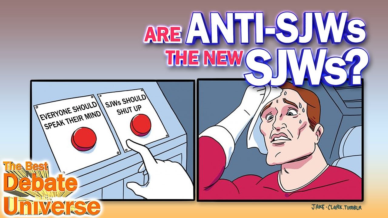 Are anti-SJWs the new SJWs? Destiny debate - The Best Debate in the Universe