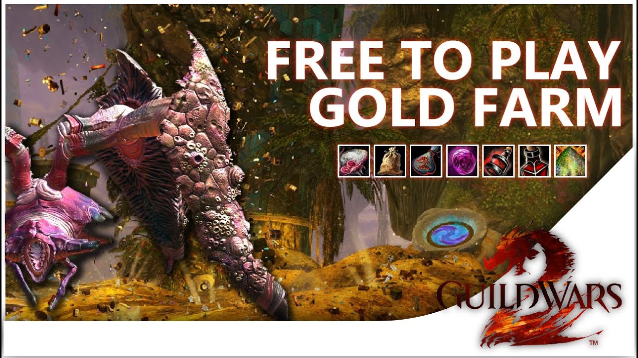Free to Play Gold Farm - Guild Wars 2
